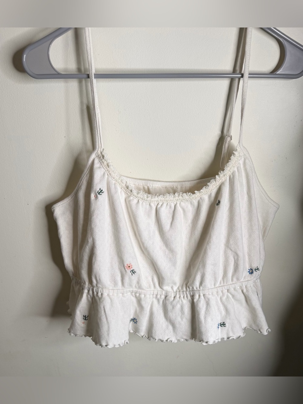 American Eagle Outfitters Floral Embroidered Cami